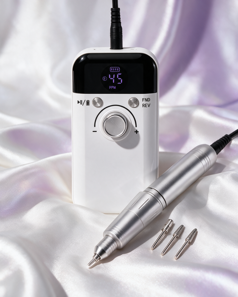 La gamme Nacre : ponceuse à ongles électrique
